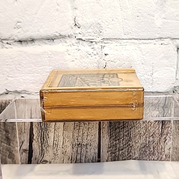 Classic Jacks Game in a Nostalgic Retro Keepsake Wooden Box - NIB/NWT - Picture 5 of 10